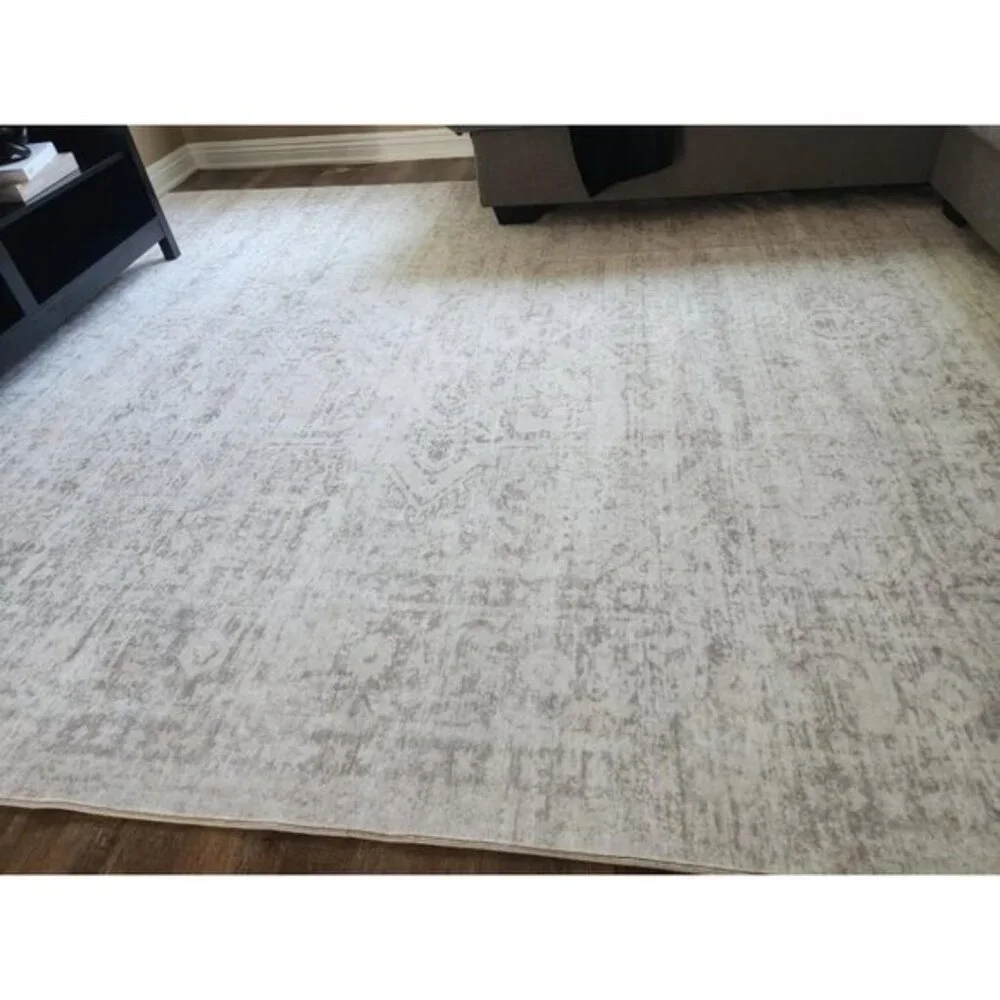 New 8x10 Washable Area Rug Vintage Soft Non-Slip Carpet for Living Room Home